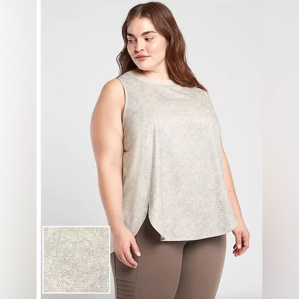 Athleta sleeveless Beige Tank Top